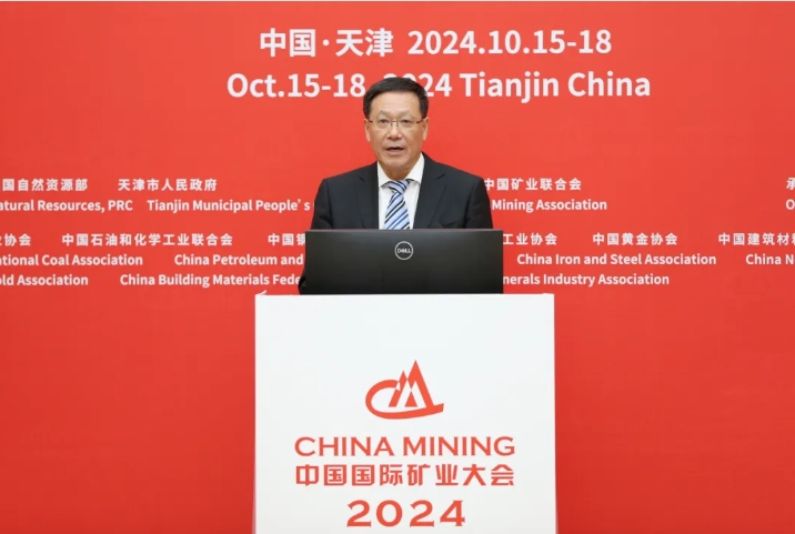 2024年中國國際礦業大會開幕 張國華在新疆專場推介會上發言